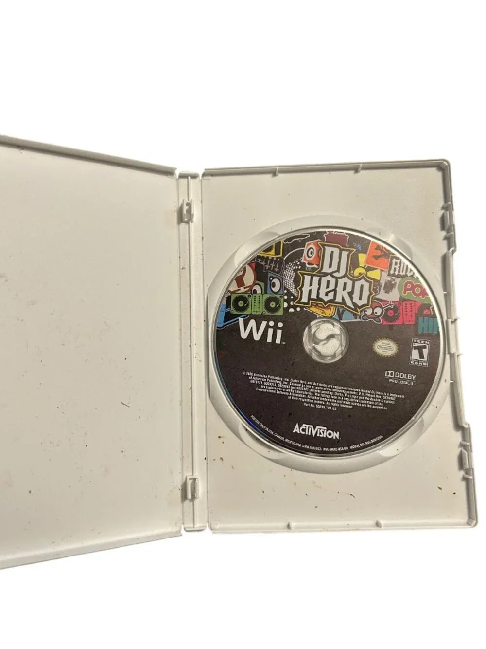 DJ Hero Nintendo Wii Game Complete In Case video gaming music